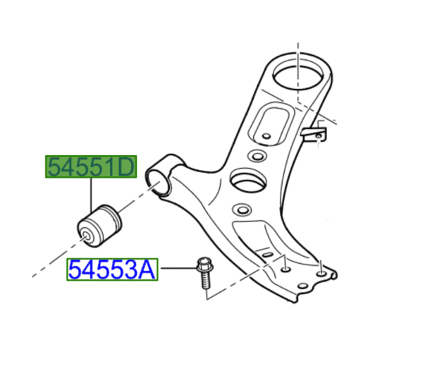 BUSH-2-600x526-1.png Kia Ceed 2012-2018 Front Arm Bush - Image 1
