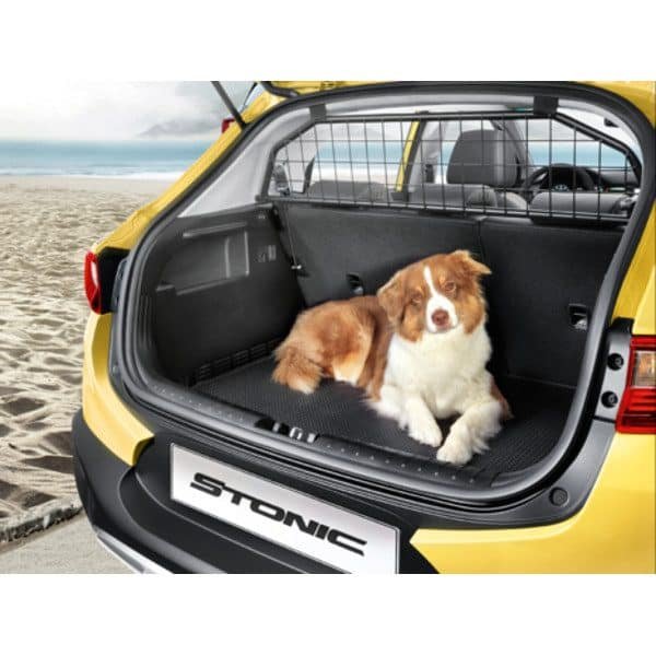H8150ADE00-Cargo-Separator-600x600-1.jpg Kia Stonic (2017-Onwards) Dog Guard - Image 1