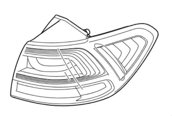 LED-Light.png Kia Sorento 2016-2017 Off Side Rear Outer Light Assembly LED - Image 1