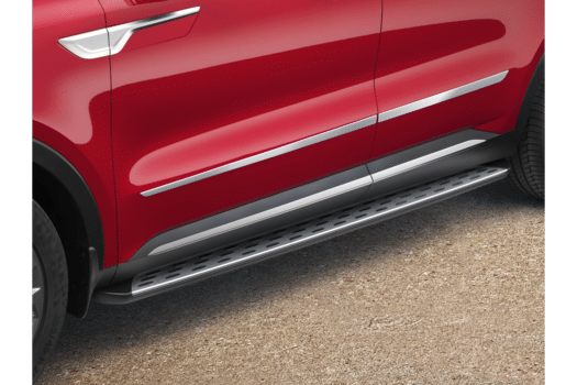 Side-trims.png Kia Sorento 2020-Present Satin Chrome Side Trims - Image 1