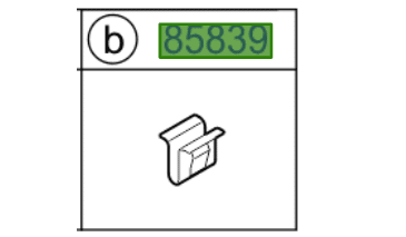 Kia Sportage 2010-2015 Roof Rack Metal Clip