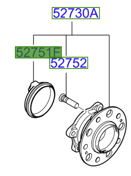 Kia Optima 2016-2019 Rear ABS Sensor