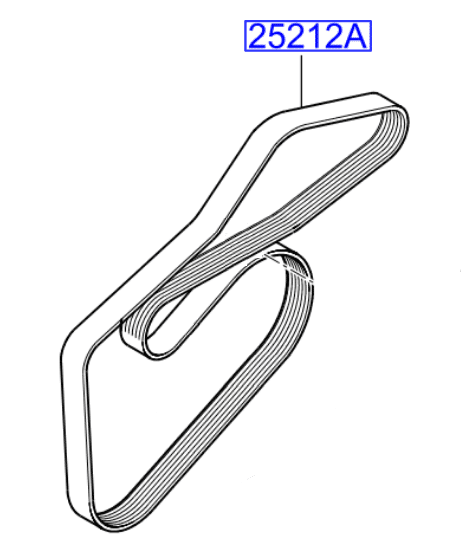 aux-belt.png Kia Picanto 2015-2017 Auxiliary Belt - Image 1