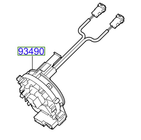 clock-spring-sportage.png Kia Ceed 2006-2012 Clock Spring (Squib) - Image 1