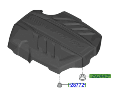 Kia Sportage 2018 2022 Engine Cover