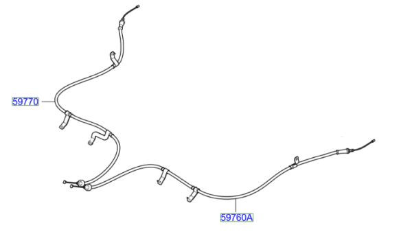 handbrake-cables-600x341-1.png Kia Picanto 2004-2011 Hand Brake Cables (pair) - Image 1