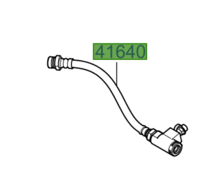 Kia Ceed 2016-2018 Rubber Clutch Hose