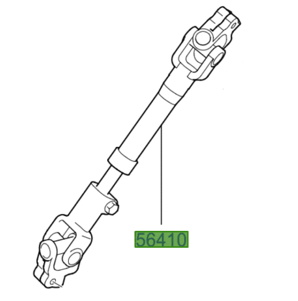 joint-600x605-1.png Kia Ceed 2006-2012 Steering Column Joint - Image 1