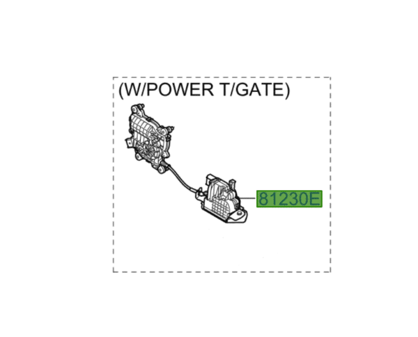 latch-5-600x484-1.png Kia Sorento 2015-2018 Tailgate Latch - Image 1