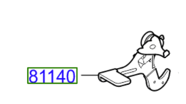 Kia Sportage 2010-2015 Bonnet Release Lever