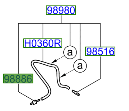one-way.png Kia Picanto 2011-Present Rear Washer One-Way Valve - Image 1