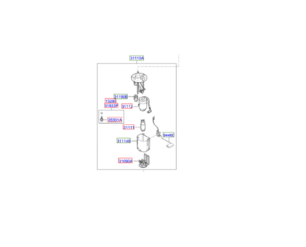 Kia Soul 2013 – 2016 Fuel Pump (in tank)