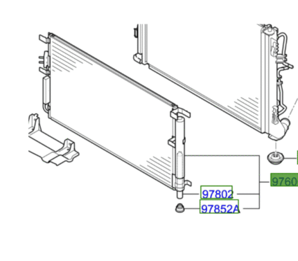 Kia Sportage 2018 2022 Air Con Condenser