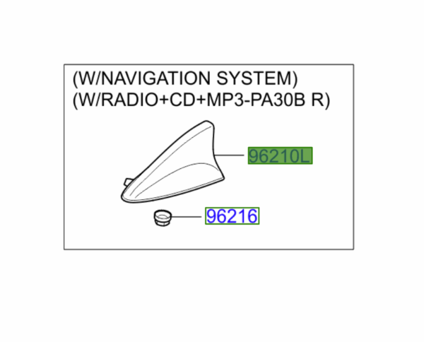 shark-600x484-1.png Kia Sportage (2014-2015) Shark Fin Antenna - Image 1