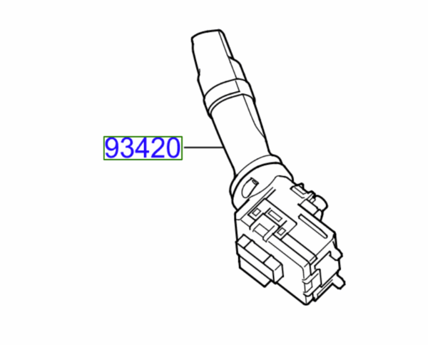 stalk-2-600x484-1.png Kia Venga 2011-2019 Right Hand Stalk (Wash Wipe) - Image 1