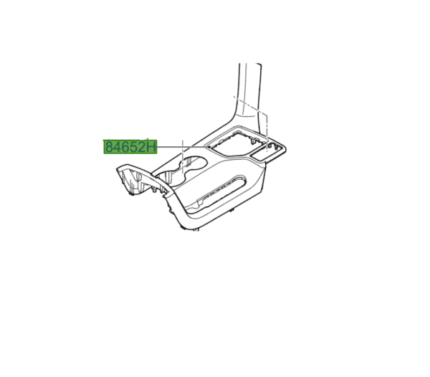 Kia Sportage 2018-2022 Gear Shift Indicator Trim